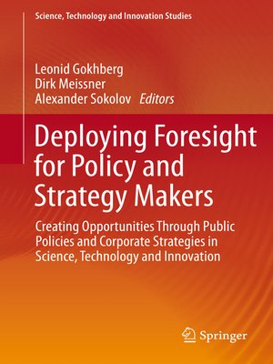 cover image of Deploying Foresight for Policy and Strategy Makers